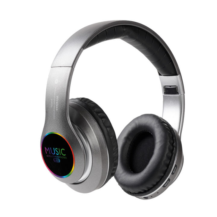 VAORLO Auriculares Deportivos Inalámbricos Bluetooth HIFI con Tarjeta TF y Micrófono para Móvil Xiaomi Iphone Samsung