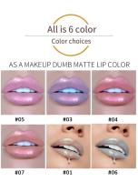 Brillo de labios líquido polarizado de sirena, hidratante con acabado de brillo brillante, largo desgaste, ligero, transparente e hidratante - details 7