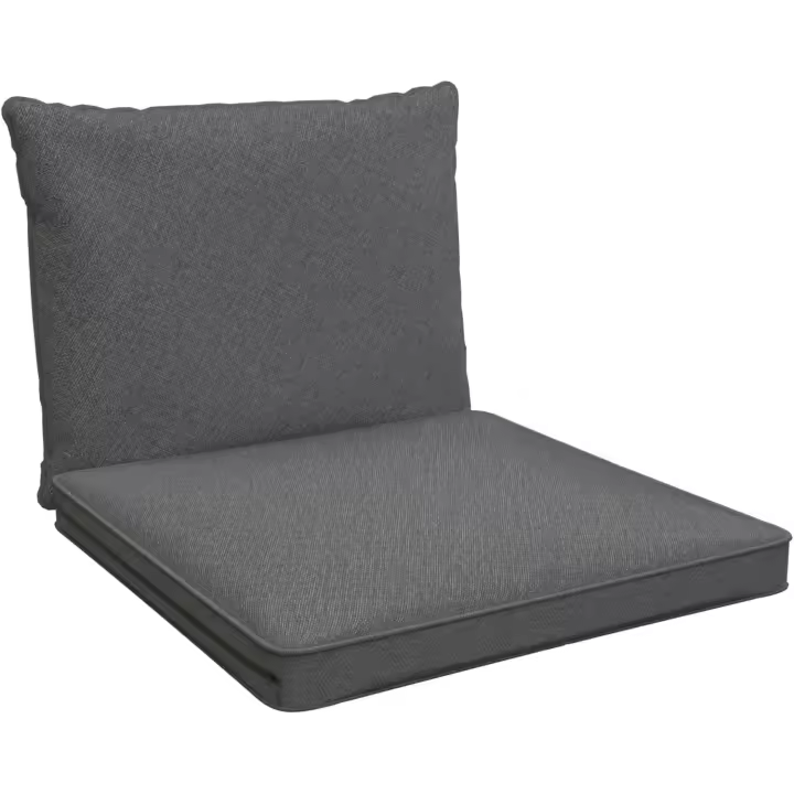 Exterior para Muebles de Jardín (Asiento 70x70x5 cm + Respaldo 70x40x15 cm), Beige - 1