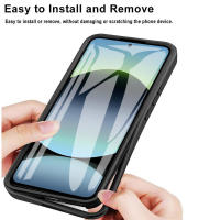 Funda de protección completa 360 para Xiaomi Redmi Note 14 (4G) Protector de pantalla incorporado - details 15
