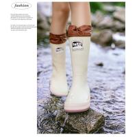 Botas de Lluvia de Moda para Adultos Impermeables de Goma para Trabajo al Aire Libre y Pesca - details 19