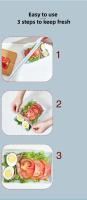Tapas Elásticas Ajustables para Almacenamiento de Alimentos Contenedor de Cocina con Tapa de Plástico Fresco Accesorio de Organización para Nevera y Cocina - details 5