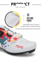 Zapatillas De Ciclismo Para Hombre, Zapatos Deportivos De Carbono Para Bicicleta De Velocidad, Tacos Planos De Carreras De Montaña Para Mujer, Calzado De Ciclismo De Carretera MTB - details 1