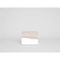 Noche 2 cajones Blanco Mate/Sahara 54x41.5x35cm - details 3