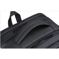 Mochila impermeable de gran capacidad con USB para hombre, bolsa de ordenador de negocios con rayas reflectantes, carcasa dura multifuncional - details 4