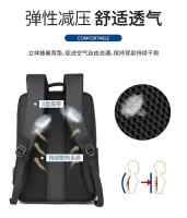 Mochila impermeable para hombre, bolso de moda para ordenador, para viaje - details 11