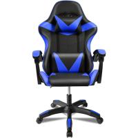 Lumbar y Cervical Altura Ajustable, Reposabrazos Acolchados, Ruedas 360 °    Ideal para Oficina, - details 4