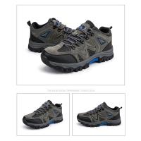 Zapatos de Senderismo para Hombre al Aire Libre Resistentes a la Desgastación, Forro de Cuero, Suela de Goma Sintética - details 19