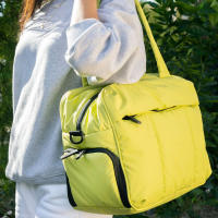 Bolso de mano portátil de un solo hombro, bolso de algodón de invierno, bolso espacial de gran capacidad para mujer, bolso de picnic de viaje de mensajero, hombres - details 32
