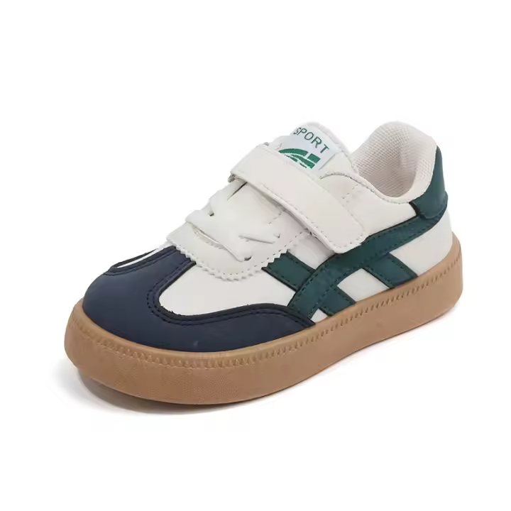 2025 nuevos zapatos casuales para chico, zapatos Forrest Gump para niños, zapatos de tablero antideslizantes a la moda para niñas, zapatillas ligeras de suela blanda para niños - 1