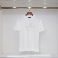 Camiseta Deportiva de Algodón Puro para Hombres Cuello Redondo, Impresión Delantera, Estilo Casual para el Verano - details 0