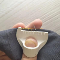 Ayuda para coser a mano, bricolaje, borde de costura para el hogar, accesorios de plantillas de costura de punto de bloqueo - details 2