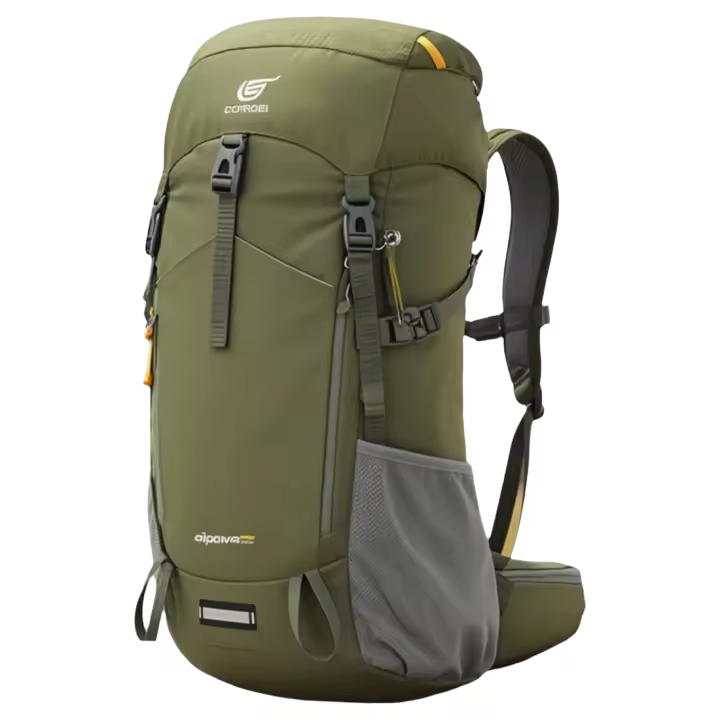Mochila de Senderismo 30L Mochila de Trekking Impermeable con Ventilación Trasera y Espalda de Malla excursiones de un día con Cinturón de Cadera para Mochila al Aire Libre - 1