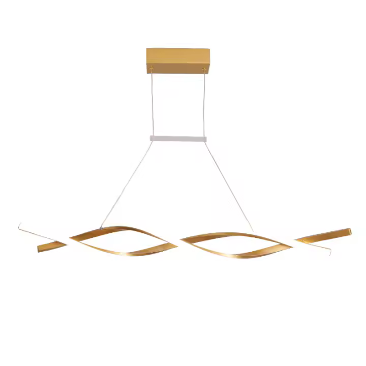 Candelabros modernos, luz colgante LED de techo, lámpara de techo nórdico de 80cm - 1