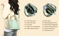 Bolsos para mujer, Bolso bandolera ,impermeable, mano pequeño de lona para Compras,Trabajo, viajes, regalo - details 1