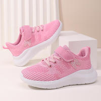 Nuevos zapatos clásicos de moda para correr para niñas, zapatillas de deporte rosas para niños, zapatos de tenis de malla transpirable, zapatos deportivos escolares para niños - details 2