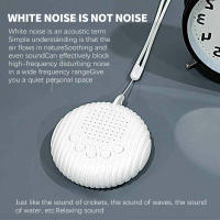 Máquina de Sueño Portátil para Bebés con Timbre de Silencio Blanco Recargable por USB con 10 Voces Dormido Medidor de Temperatura - details 2