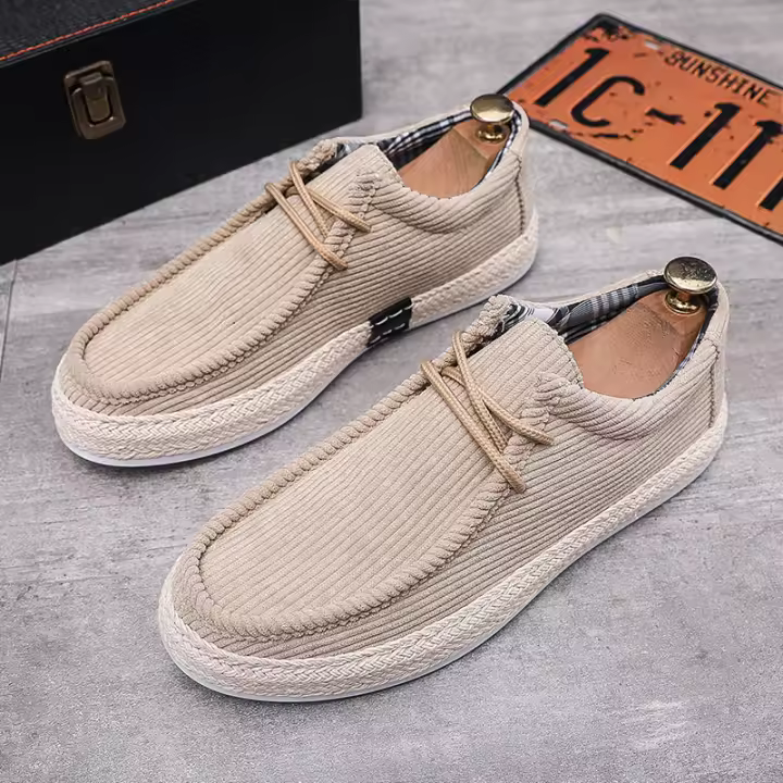 Zapatos de lona para hombre, zapatillas de pescador para exteriores, zapatos casuales transpirables a la moda, zapatos de viaje de verano - 1