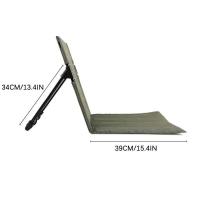 Respaldo para acampar al aire libre, silla de playa plegable portátil de ocio, equipo de camping - details 7