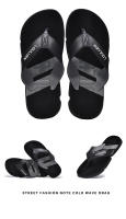 Chanclas antideslizantes de moda para hombre, personalizadas, zapatillas de playa para hombre, suaves, que no se pegan al pie, para usar zapatillas frescas. - details 16