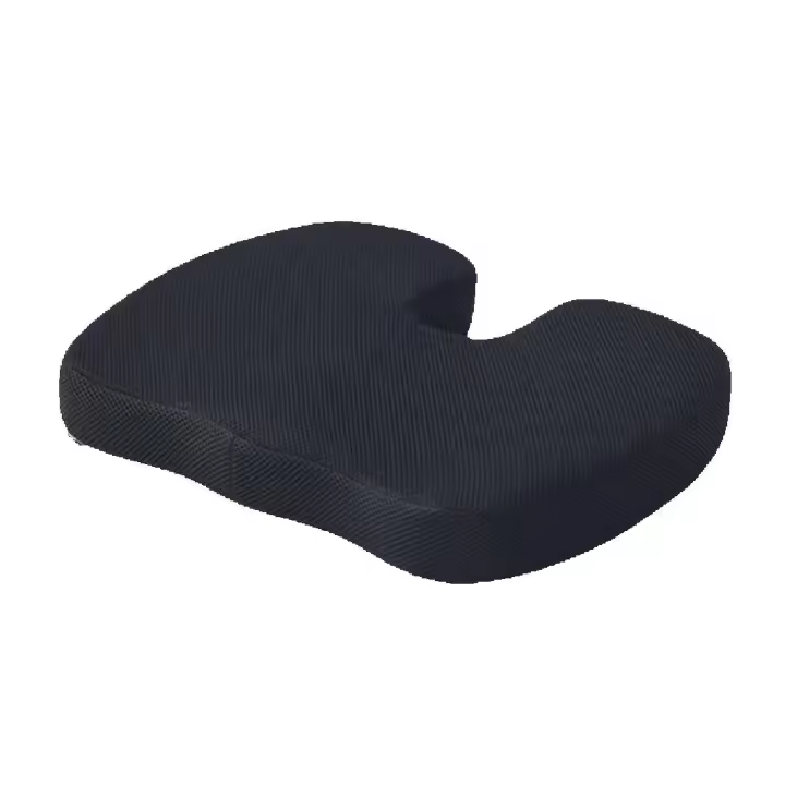 Cojín ergonómico de espuma viscoelástica, adecuado para sentarse durante mucho tiempo en una silla de oficina. - 1