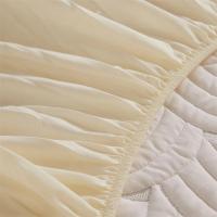 Funda de cama de estilo Simple, colcha acolchada, cubierta de colchón agradable para la piel, ropa de cama elástica para el hogar (sin funda de almohada), 1 unidad - details 7