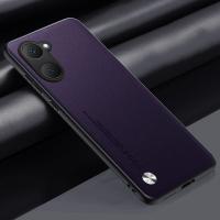 Funda de cuero PU de lujo para Vivo Y03 4G, carcasa trasera de silicona mate a prueba de golpes, protección completa, funda de teléfono para Vivo Y16 Y02S Coque - details 13