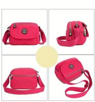 Bolso con cinturón de nailon ligero para mujer: correa ajustable, cierre de cremallera, diseño plegable, ideal para atuendos casuales y deportivos, accesorio informal |   Bolsa con correa ajustable |   Cierre con cremallera, riñonera - details 1