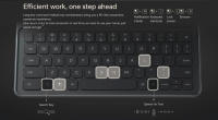 Teclado Bluetooth Inteligente Original Huawei Honor Tablet X9 Pro Gris Oscuro - details 4