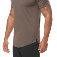 Camiseta ajustada con estampado cruzado personalizado para hombre, ropa deportiva de secado rápido para gimnasio, Fitness, culturismo - details 6