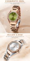 Reloj de Pulsera de Cuarzo Octagonal con Diamantes Reloj de Moda de Lujo para Mujer - details 3