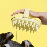 Cómodo cepillo de masaje para mascotas, portátil, eliminación de manchas, baño, cepillo para masaje del cuero cabelludo, Gel de ducha recargable, limpieza profunda - details 9