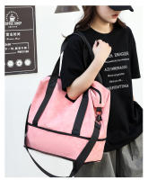 Bolsa de Viaje Ligera y Impermeable Unisex para Deportes y Yoga Almacenamiento Multifuncional con Exterior de Poliéster Bolsa de Viaje Corta a Distancia - details 41