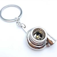 LLavero de metal para coche, colgante de cubo de engranaje turbo, amortiguador de disco de freno, regalo creativo - details 3