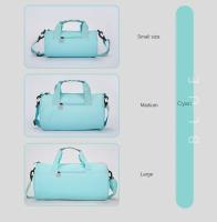 Bolsas de gimnasio ligeras de nailon para niños, bolso de mano de un hombro para viajes, deportes, baile, fin de semana, natación, Fitness - details 13