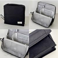 Bolsa para bolígrafos, bolsa de maquillaje Vertical, bolsa de almacenamiento para el cuidado de la piel de gran capacidad, estuche impermeable multifuncional para lápices para mujer - details 1