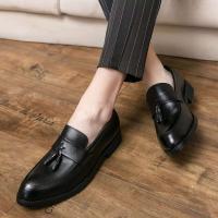 2025 zapatos de vestir de los hombres del estilo de la moda de los productos más vendidos, zapatos puntiagudos de cuero del banquete de boda - details 6