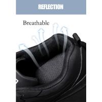 Zapatillas de deporte de cuero de alta calidad para hombre, zapatos informales impermeables, zapatillas ligeras para correr al aire libre, Tenis deportivos, zapatos planos masculinos - details 5