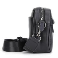 Bolso Cruzado de Hombro para Hombres Cuero PU Diseño a Cuadros Bolso Messenger de Negocios Casual - details 39