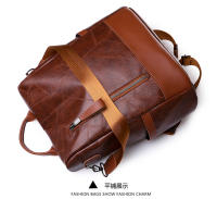 Mochila antirrobo de cuero vintage para mujer, mochila de trabajo de gran capacidad, mochila de hombro informal para mujer - details 26