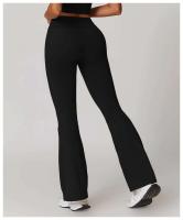 Leggings de yoga con cintura para mujer, pantalones deportivos transpirables de alta elasticidad para levantamiento de cadera, mallas de entrenamiento de gimnasia - details 23