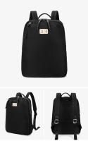 Mochila para computadora portátil para mujer, bolsa de viaje de negocios, mochilas para computadora portátil al aire libre, 14 pulgadas, grande, delgada, impermeable, mochila para computadora, color rosa, ligera - details 21