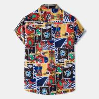 Camisa hawaiana de manga corta para hombre, camisa con estampado completo de flores para playa, novedad de 2024 - details 18