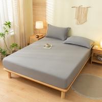Bonenjoy-sábanas ajustadas, Funda de colchón de Color sólido, funda de cama elástica, ropa de cama para adultos y niños, Sábana bajera suave (sin funda de almohada) - details 1