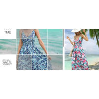 Vestido elegante con tirantes para mujer, estilo informal largo, ligero, sin mangas, con cuello en V y cintura elástica, para playa - details 0