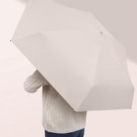 Mini Paraguas de viaje plegable, accesorio con funda de cápsula, compacto, resistente al agua, 6 unidades - details 6