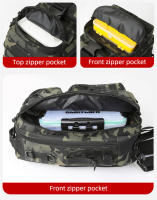 Mochila táctica militar Molle para hombre, bolso multifunción para acampar, escalar, viajar, un solo hombro - details 4