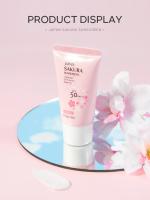 Laikou Sakura crema blanqueadora Protector solar coreano bloqueador solar Facial Spf50 loción de aislamiento blanqueador hidratante 30g - details 14