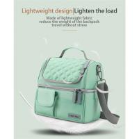 Nueva bolsa de almuerzo bolsa de viaje portátil oblicua span multifunción de gran capacidad aislamiento térmico bolsa de almuerzo impermeable bolsa de picnic - details 5