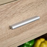 Cocina para Microondas Estante de Almacenamiento con 4 Ruedas y Frenos Cajón Abierto con Puerta - details 6
